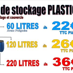 Fut non alimentaire 120L-- RUPTURE DE STOCK